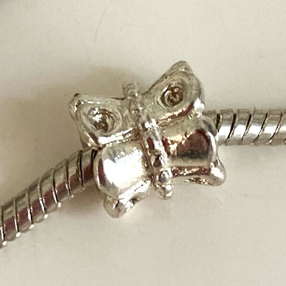 Sterling chain charm bracelet with Pandora panache + box! - Picture 3 of 7